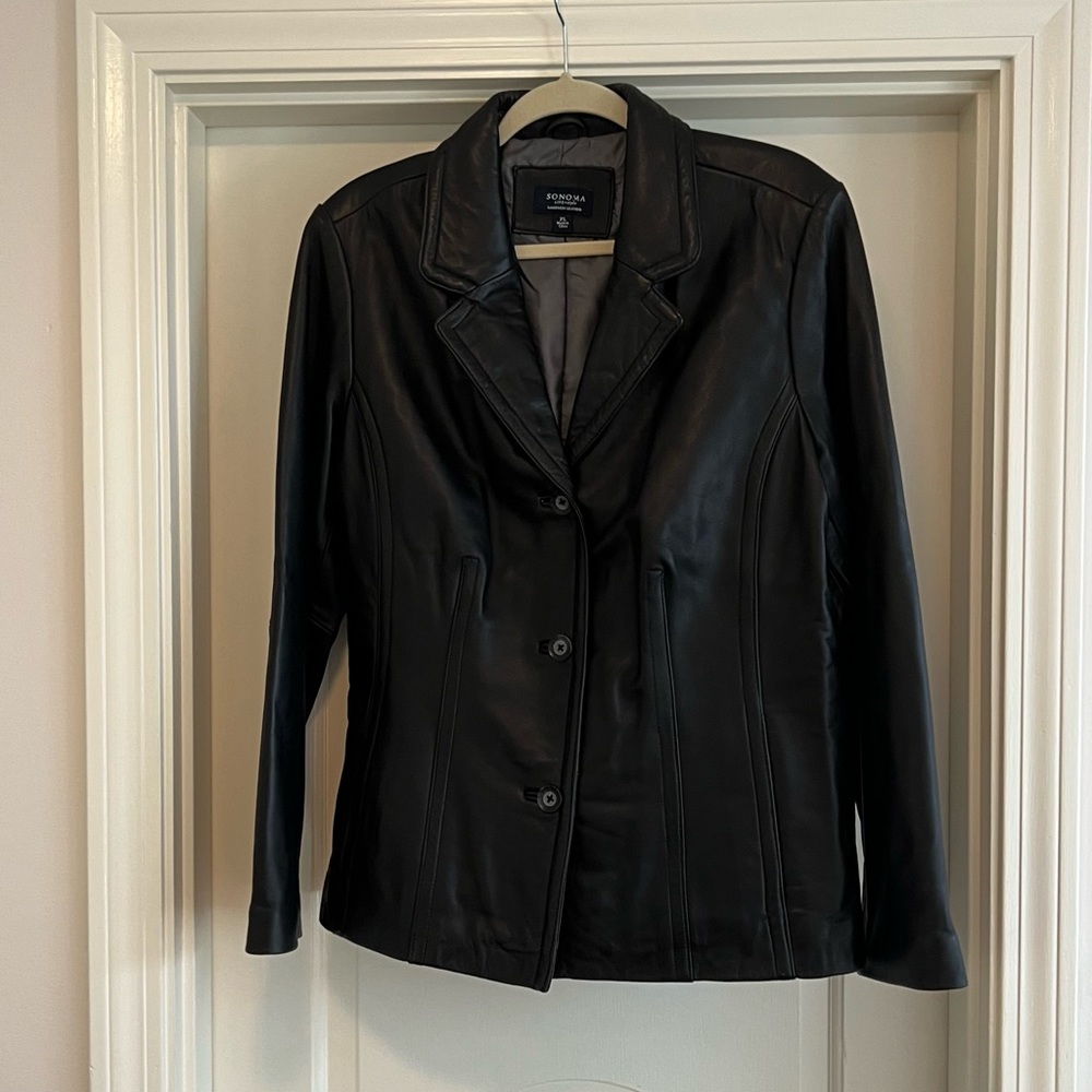 Sonoma leather jacket